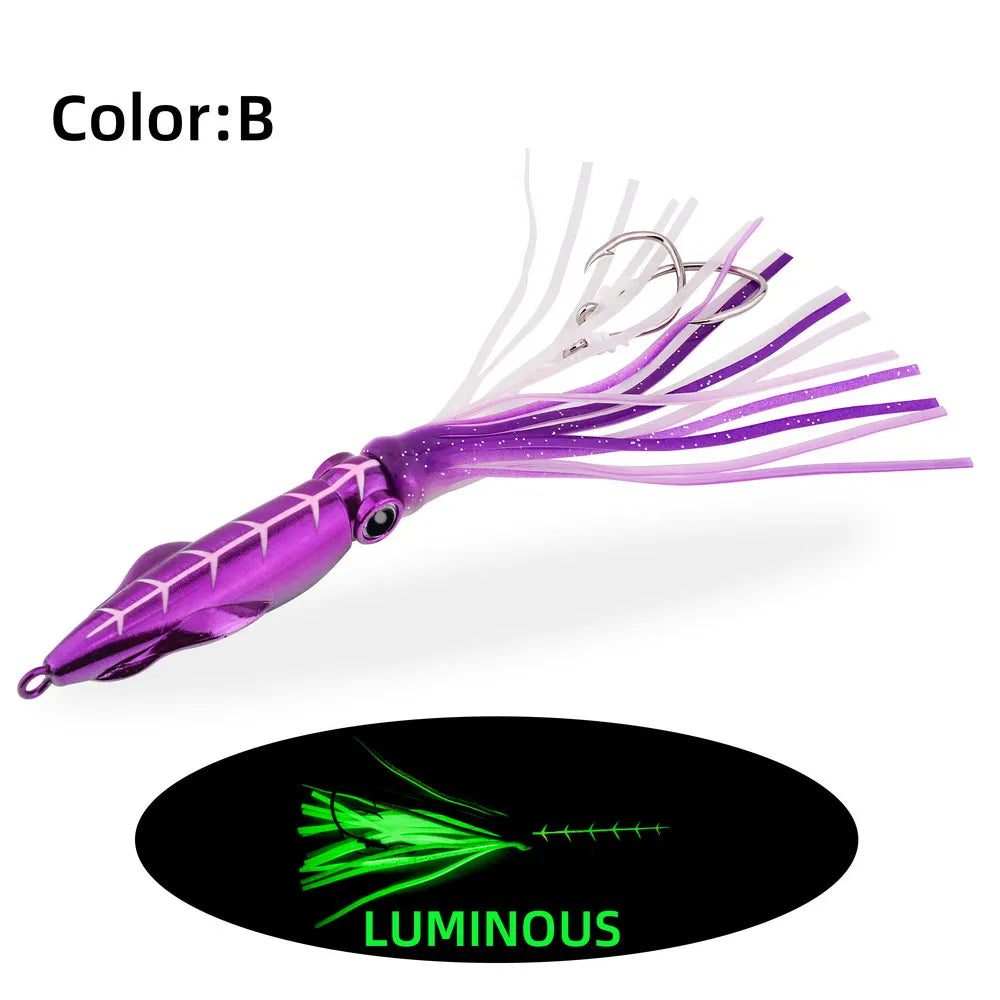 Aorace Squid Pesca Metal Jig