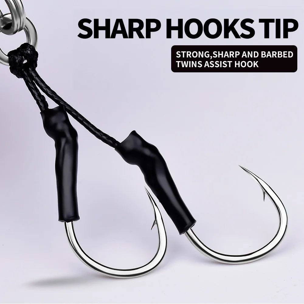 Fast Sinking 30g 40g 60g 80g LuminousSlow Jig Casting Metal Jig Trout Fishing Lure BaitArtificial Hard Jigging Hook Lure