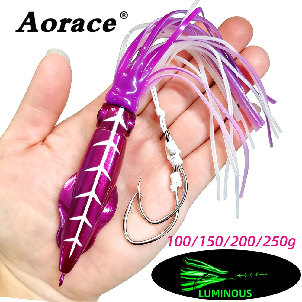 Aorace Squid Pesca Metal Jig