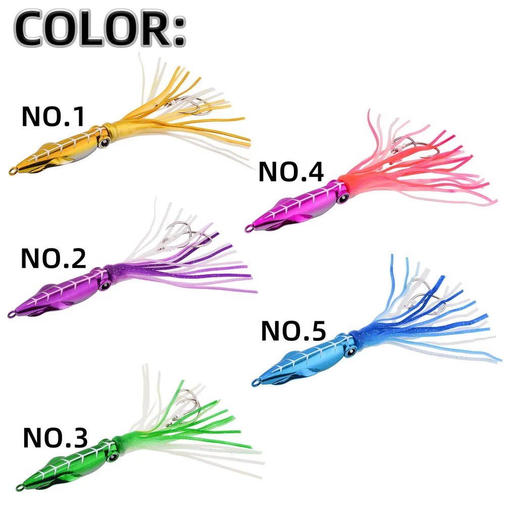 Aorace Squid Pesca Metal Jig