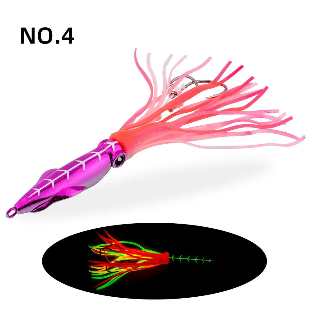 Aorace Squid Pesca Metal Jig
