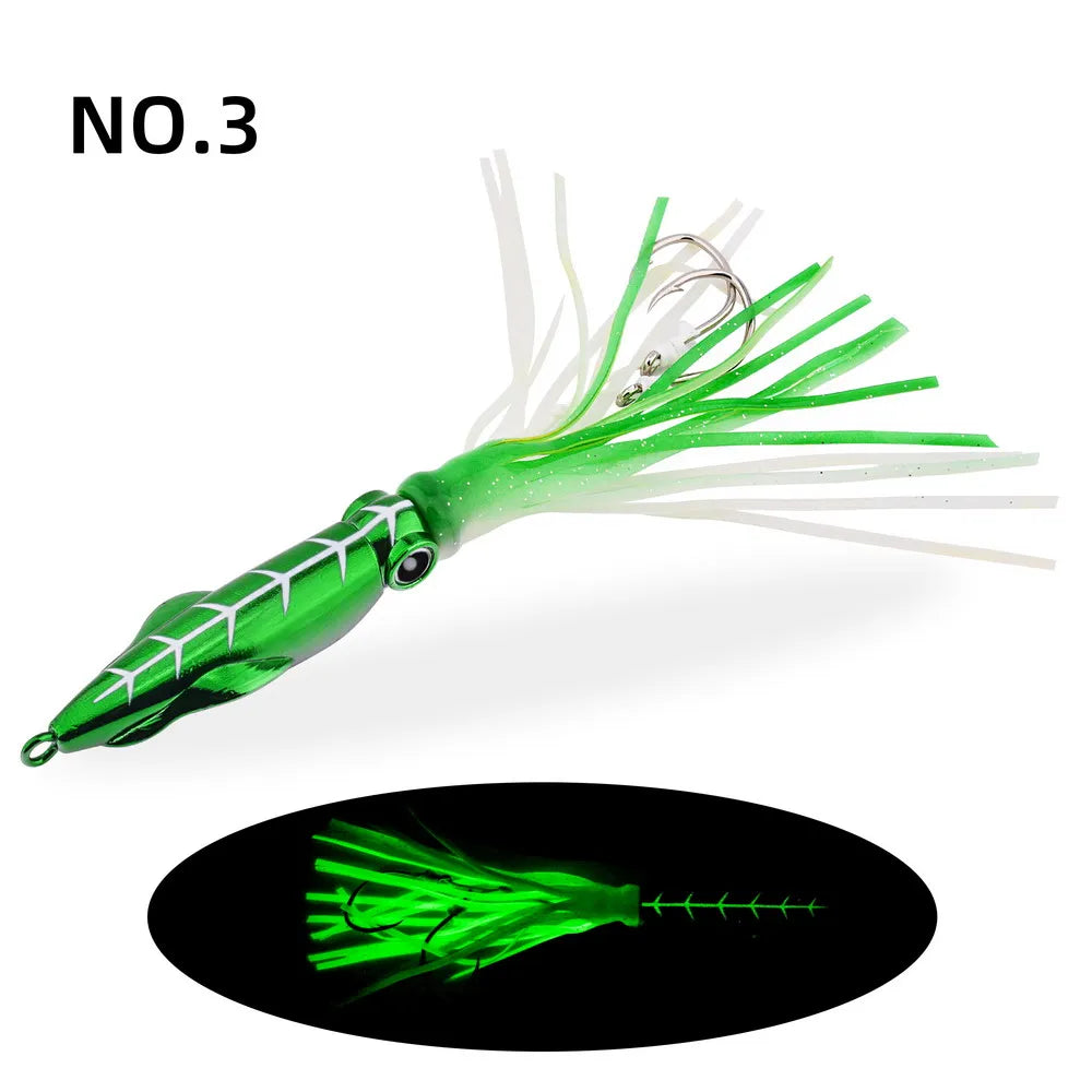 Aorace Squid Pesca Metal Jig